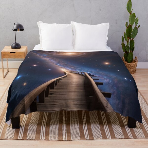 Item preview, Cosmic Pathway: Wooden Boardwalk to the Stars designed and sold by Electric-Easel.