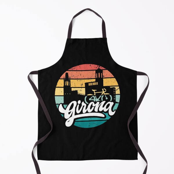 Item preview, Girona Cyclist Sunset Vintage Retro Bike designed and sold by Pau Baz.