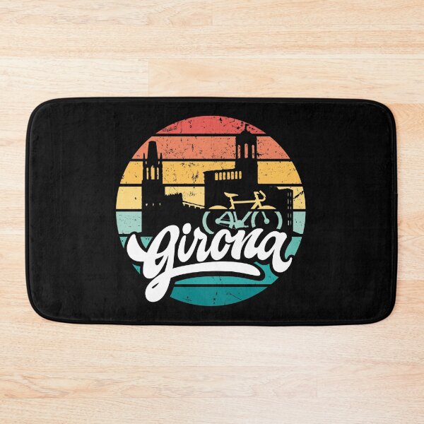 Item preview, Girona Cyclist Sunset Vintage Retro Bike designed and sold by Pau Baz.