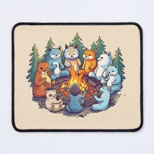 Item preview, Campfire with friends theme  designed and sold by Okracha.
