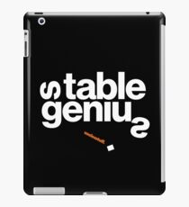 16229-01-BDK – Stable Genius – Resolute (White) iPad Case/Skin