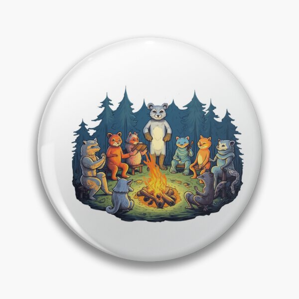 Item preview, Campfire with friends theme  designed and sold by Okracha.