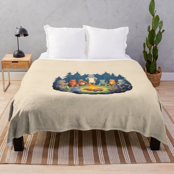 Item preview, Campfire with friends theme designed and sold by Okracha.