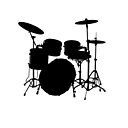 Drum Set Icon Symbol Tote Bag By Popculture Redbubble