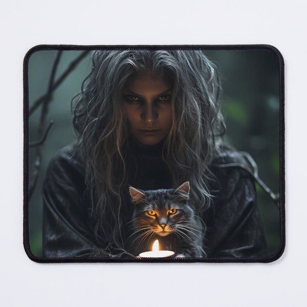 Item preview, Witch and Her Familiar 2 designed and sold by sixblackroses.