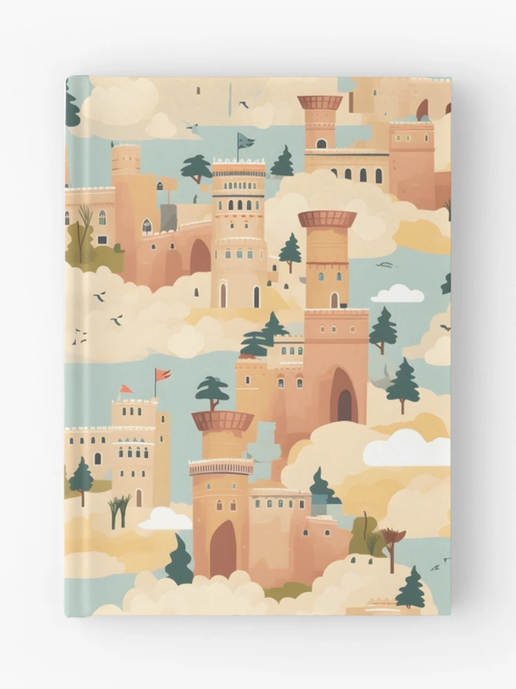 Thumbnail 1 of 3, Journal, Castles Pattern 25 - Spain designed and sold by DigitalPatternx.