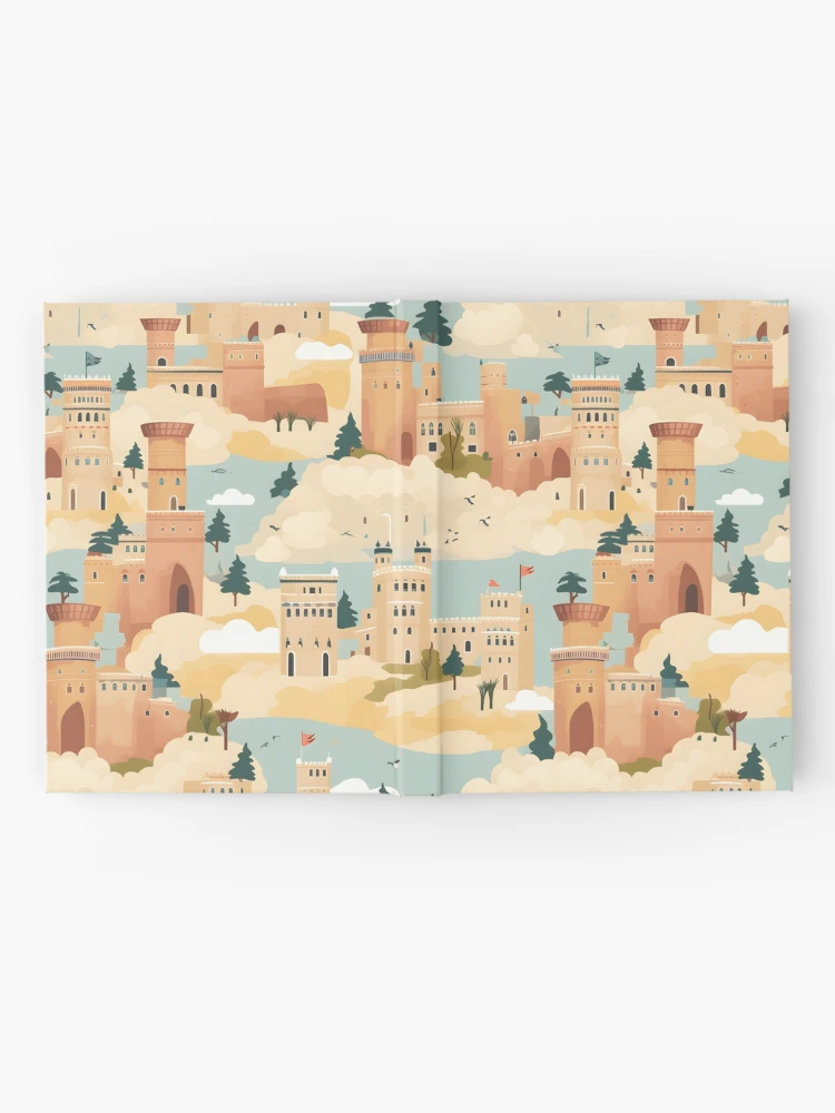 Thumbnail 2 of 3, Journal, Castles Pattern 25 - Spain designed and sold by DigitalPatternx.