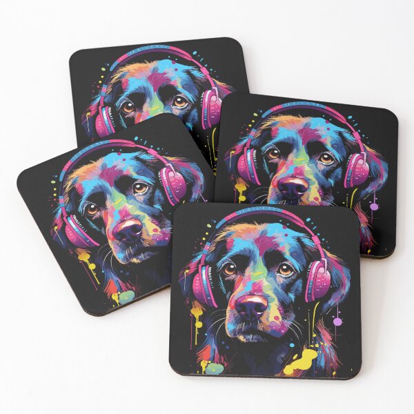 Item preview, Colorful Dog (3) designed and sold by atzek.