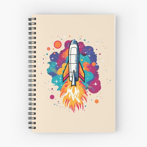 Item preview, Colorful rocket theme designed and sold by Okracha.