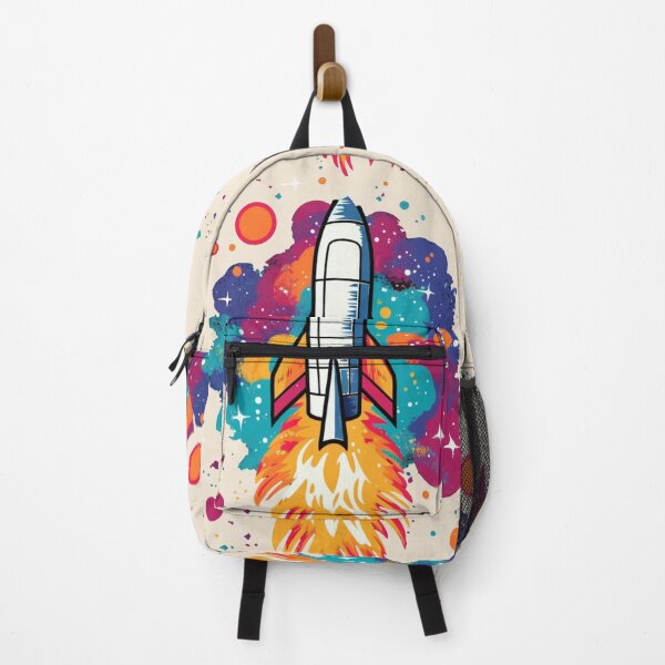 Item preview, Colorful rocket theme designed and sold by Okracha.