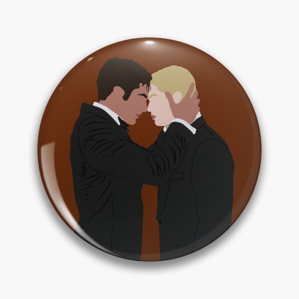 Item preview, Alex and Henry leaning onto each other | red, white and royal blue designed and sold by Pinu92.