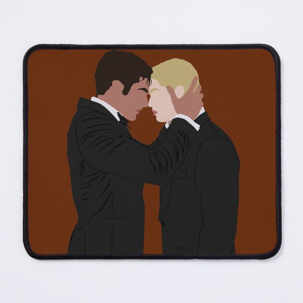 Item preview, Alex and Henry leaning onto each other | red, white and royal blue designed and sold by Pinu92.