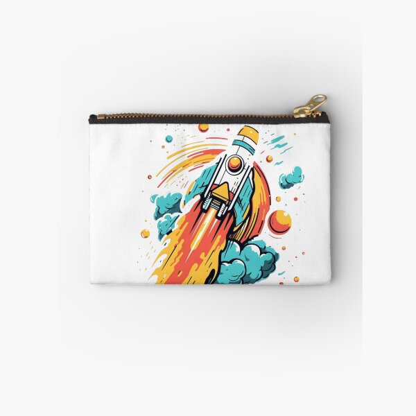 Item preview, Colorful rocket theme designed and sold by Okracha.