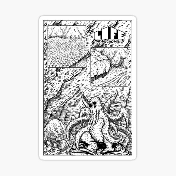 Life The Necropolis: A Whisper Sticker