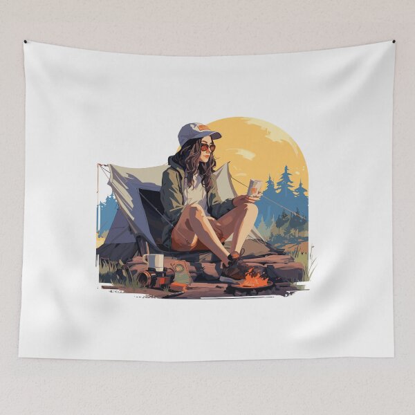 Item preview, Essence of Adventure: Camping Spirit | Camping Lovers designed and sold by DarcoDesigns.