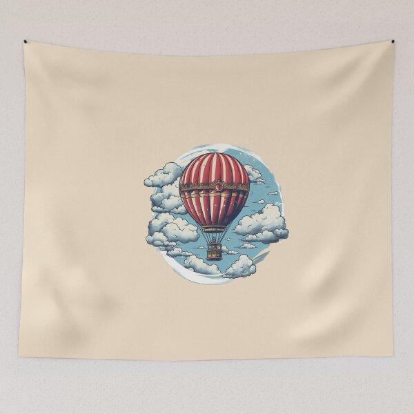 Item preview, Colorful baloon with clouds theme designed and sold by Okracha.