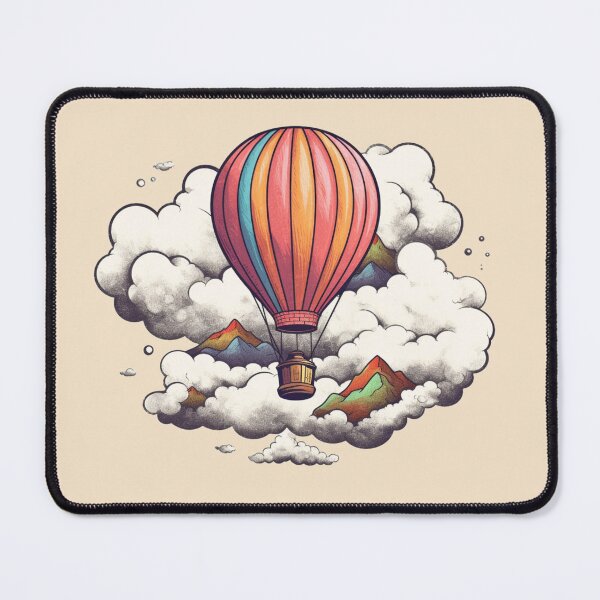 Item preview, Colorful baloon with clouds theme designed and sold by Okracha.