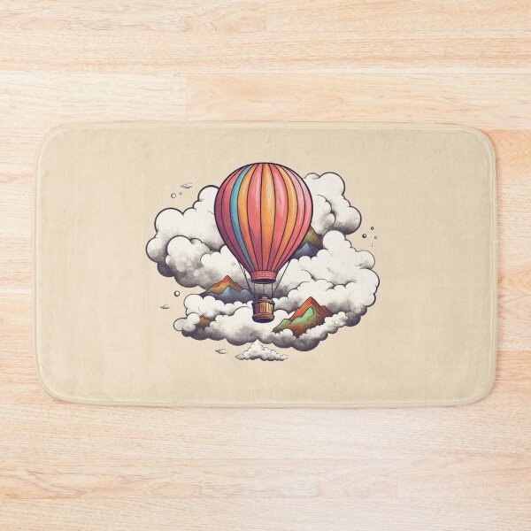 Item preview, Colorful baloon with clouds theme designed and sold by Okracha.