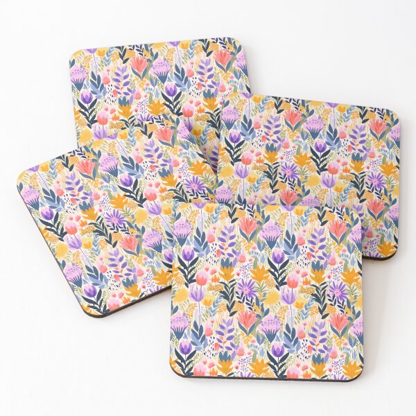 Item preview, Violet Theme Flowers designed and sold by peony225.