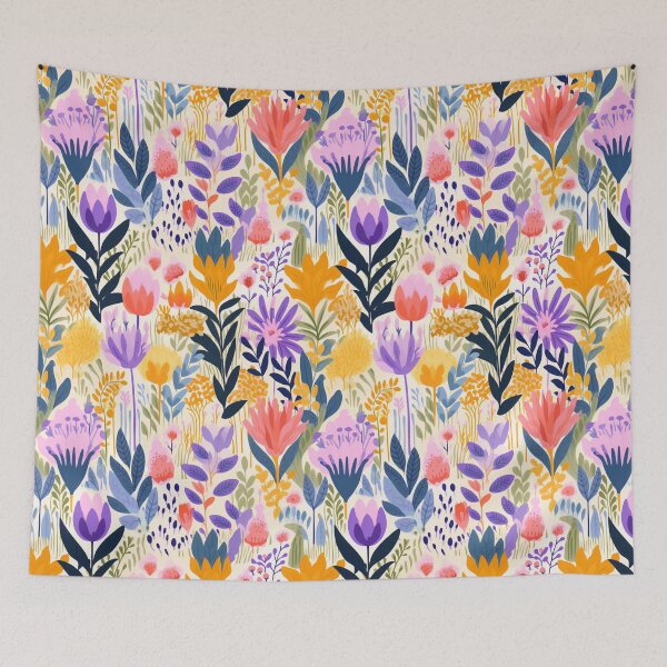 Item preview, Violet Theme Flowers designed and sold by peony225.