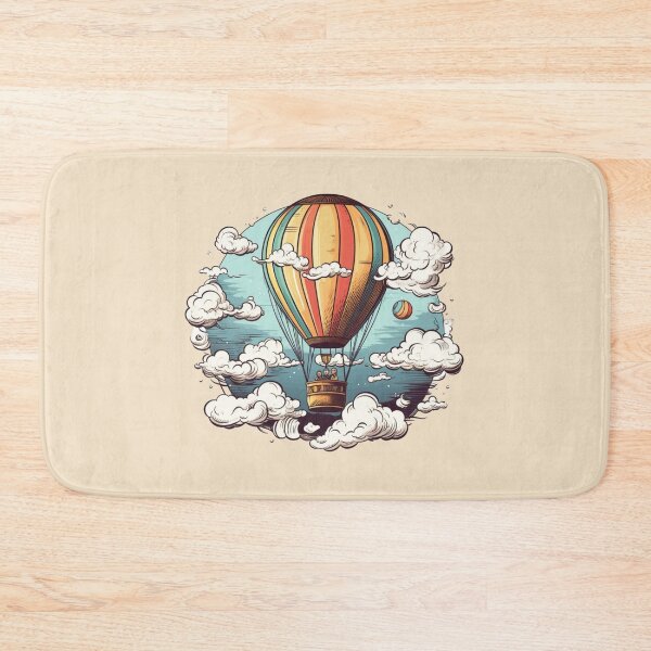 Item preview, Colorful baloon with clouds theme designed and sold by Okracha.