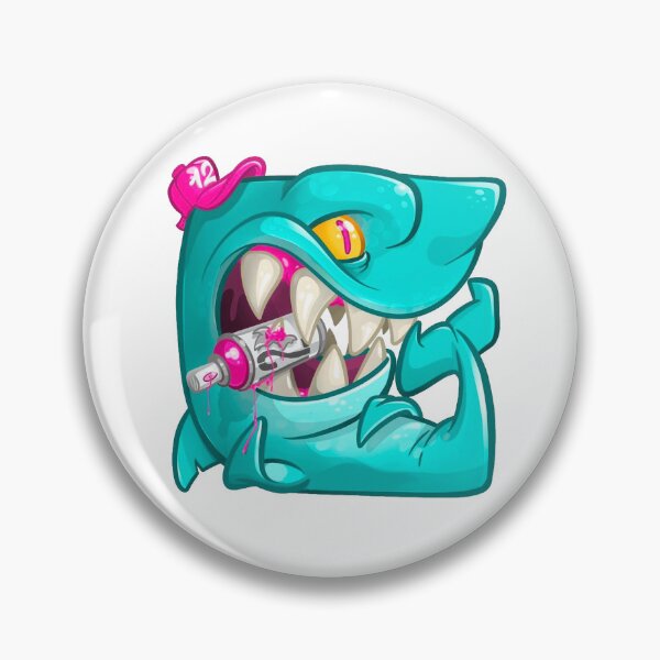 Item preview, Fury of the Frenzied Shark: Depths of Wrath,angry shark,funny shark designed and sold by Gazo freeze ★★★★★.