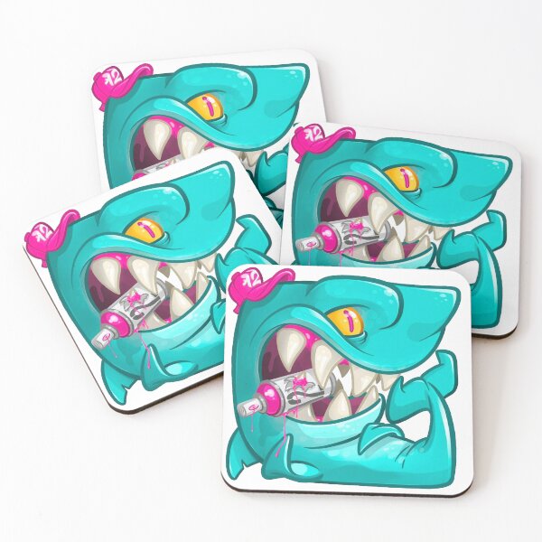 Item preview, Fury of the Frenzied Shark: Depths of Wrath,angry shark,funny shark designed and sold by Gazo freeze ★★★★★.