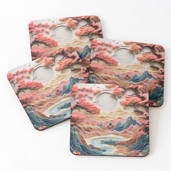 Item preview, Mosaic Zen Garden - Cherry Blossom designed and sold by SuperSeries.