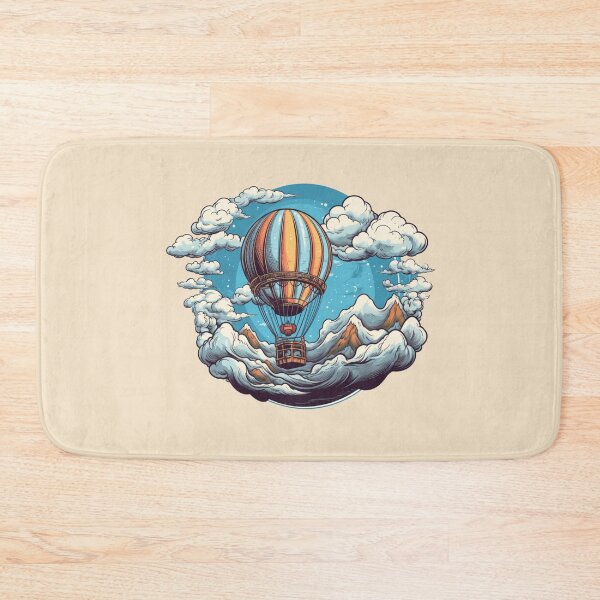 Item preview, Colorful baloon with clouds theme designed and sold by Okracha.