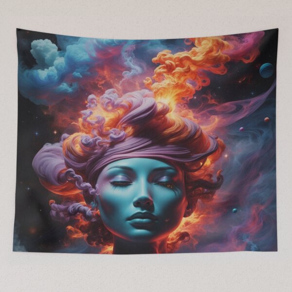 Item preview, Ethereal Flow: Fluid Dynamics and Colored Smoke designed and sold by Electric-Easel.