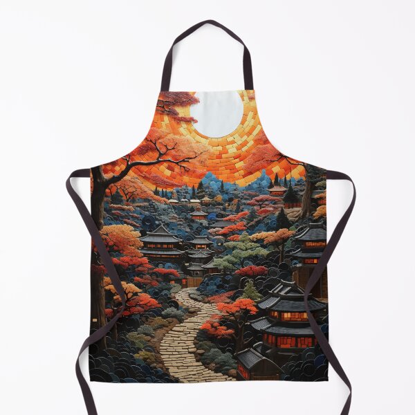 Item preview, Mosaic Brick Japanese Town - Peaceful designed and sold by SuperSeries.