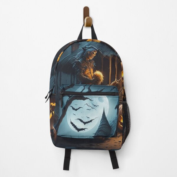 Item preview, Enchanted Haunts: Smiling Pumpkin and Spooky House designed and sold by irosh madushan.