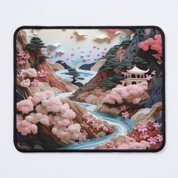 Item preview, Mosaic Zen Garden River - Cherry Blossom designed and sold by SuperSeries.