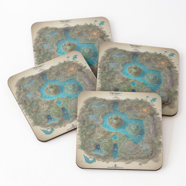 Item preview, dungeon world map dm accessories designed and sold by Yellowriversss.