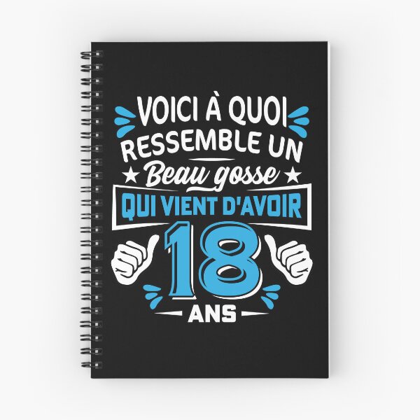Item preview, Cadeau Anniversaire Beau Gosse 18 ans Humour Ado Garçon BG designed and sold by Tatus Brinal.