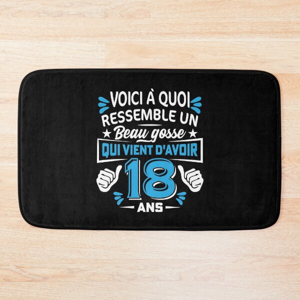 Item preview, Cadeau Anniversaire Beau Gosse 18 ans Humour Ado Garçon BG designed and sold by Tatus Brinal.