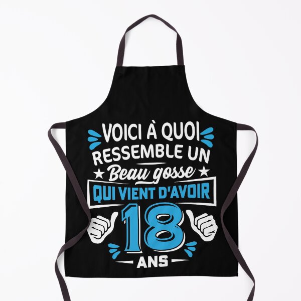 Item preview, Cadeau Anniversaire Beau Gosse 18 ans Humour Ado Garçon BG designed and sold by Tatus Brinal.