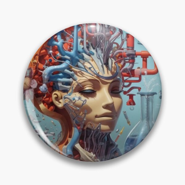 Item preview, Biochemical Nexus: Fusion of Anatomy and Chemistry designed and sold by Electric-Easel.