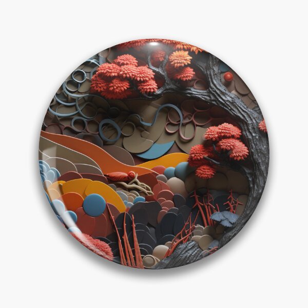 Item preview, Dark Moon Zen Garden Collage - Japanese designed and sold by SuperSeries.