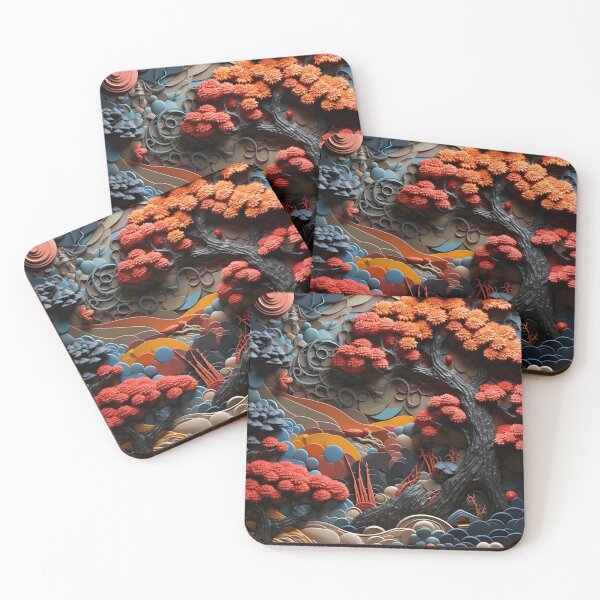 Item preview, Dark Moon Zen Garden Collage - Japanese designed and sold by SuperSeries.