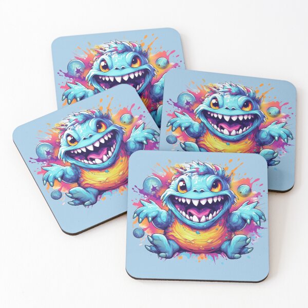Item preview, Colorful monster theme designed and sold by Okracha.