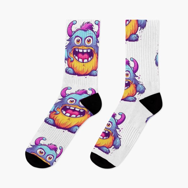 Item preview, Colorful monster theme designed and sold by Okracha.