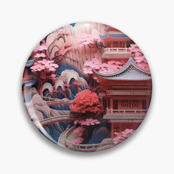 Item preview, Japanese Town Zen Garden Collage designed and sold by SuperSeries.