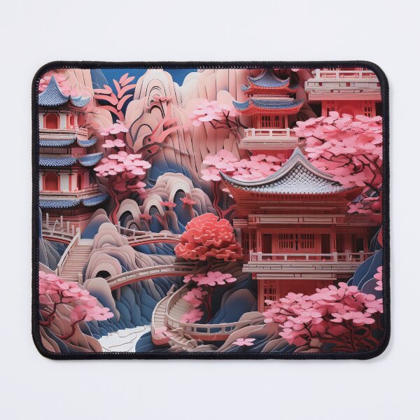 Item preview, Japanese Town Zen Garden Collage designed and sold by SuperSeries.