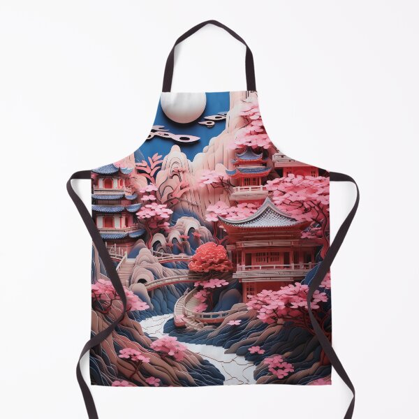 Item preview, Japanese Town Zen Garden Collage designed and sold by SuperSeries.