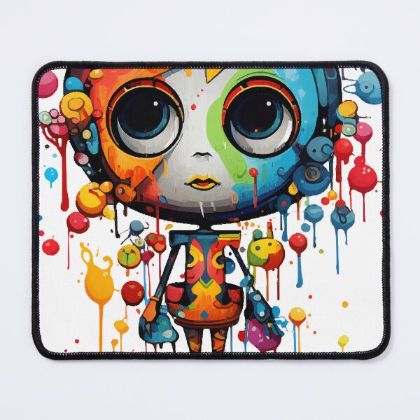 Item preview, Colorful Daze The Distracted Damsel!  designed and sold by loshbaughcat.