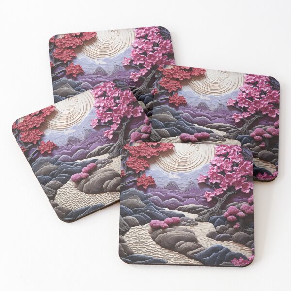 Item preview, Circular Stone Zen Garden Collage designed and sold by SuperSeries.