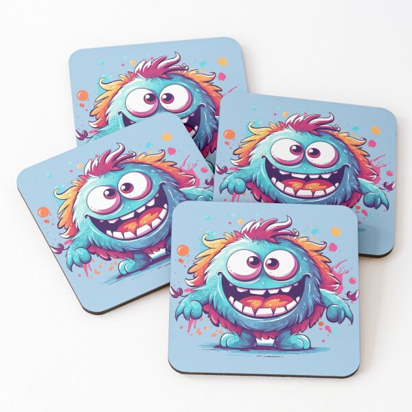 Item preview, Colorful monster theme designed and sold by Okracha.