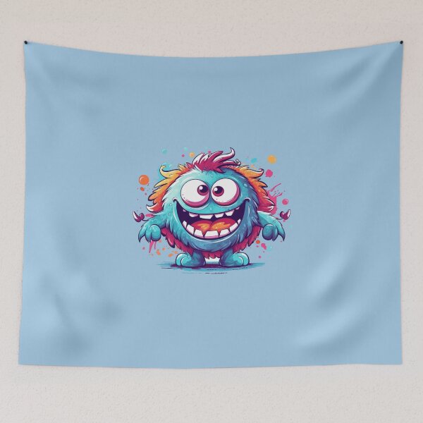 Item preview, Colorful monster theme designed and sold by Okracha.