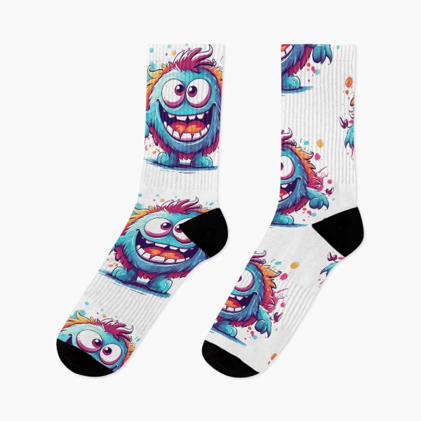 Item preview, Colorful monster theme designed and sold by Okracha.